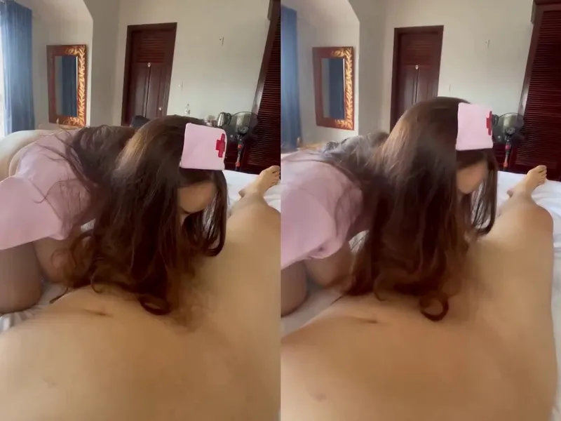 Quan hệ em ngành cosplay điều dưỡng trong nhà nghỉ || p1